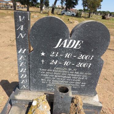 HEERDEN Jade, van 2003-2003