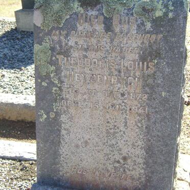 HEYDENRYCH Theodoris Louis 1872-1941