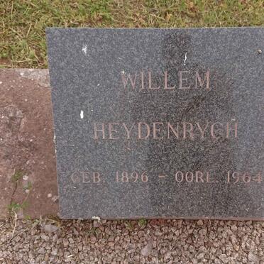 HEYDENRYCH Willem 1896-1964