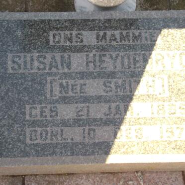 HEYDENRYCH Susan nee SMITH  1895-1971