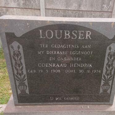 LOUBSER Coenraad Hendrik 1908-1974