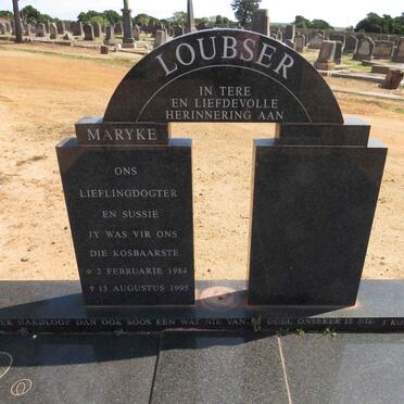 LOUBSER Maryke 1984-1995
