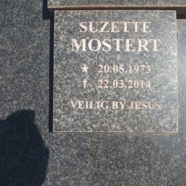 MOSTERT Suzette 1973-2014