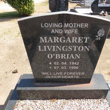 O'BRIAN Margaret Livingston 1942-1996