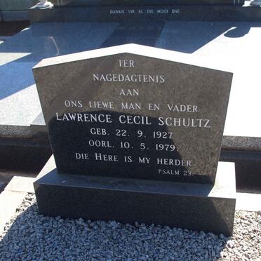 SCHULTZ Lawrence Cecil 1927-1979