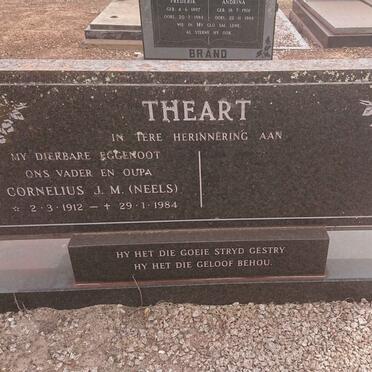 THEART Cornelius J.M. 1912-1984