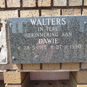 WALTERS Dawie 1915-1990