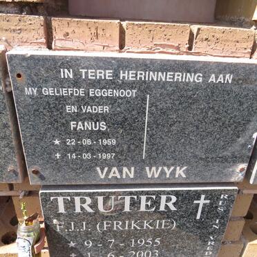 WYK Fanus, van 1959-1997