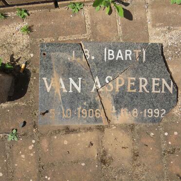ASPEREN J.B., van 1906-1992