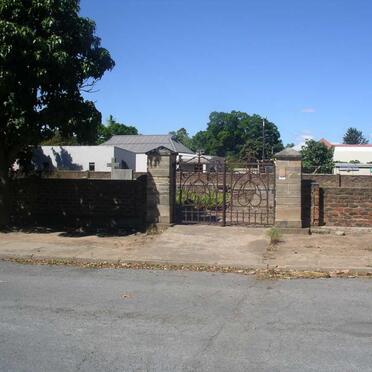 1. Entrance to the Anglican Church cemetery at Heidelberg