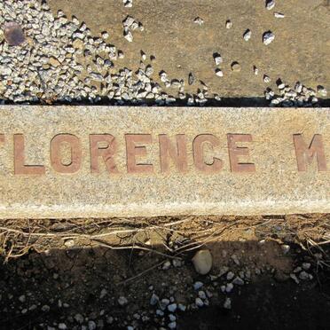 BRUNSDEN Algernon Ernest -1957 &amp; Florence Maria -1973