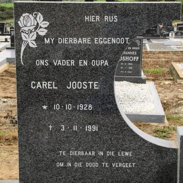 JOOSTE Carel 1928-1991