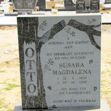 OTTO Susara Magdalena 1939-1998