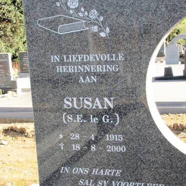 PENTZ Susan E. le G.1915-2000