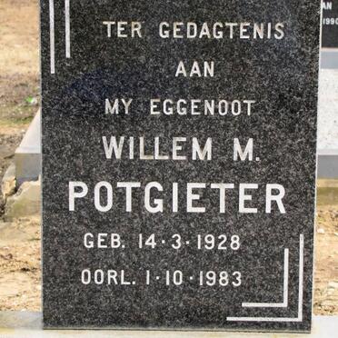 POTGIETER Willem M. 1928-1983