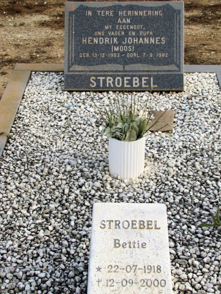 STROEBEL Hendrik Johannes 1903-1982 :: STROEBEL Bettie 1918-2000