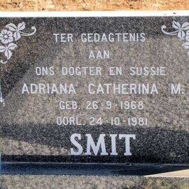 SMIT Adriana Catherina M. 1968-1981