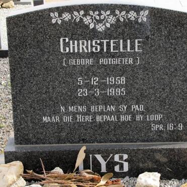 UYS Christelle nee POTGIETER 1958-1995