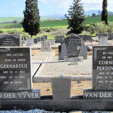 VYVER Gerhardus, van der 1957-1980 :: VYVER Cornelis Ferdinand, van der 1916-1973 