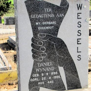 WESSELS Daniel Wynand 1895-1966