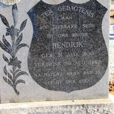 WESSELS Hendrik 1930-1962