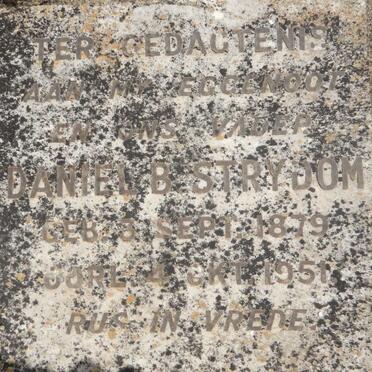 STRYDOM Daniel B. 1879-1951