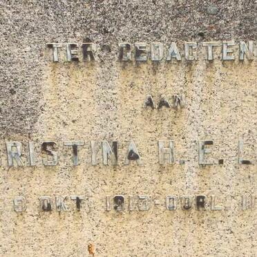 ROUX Christina H.E., le 1913-1950