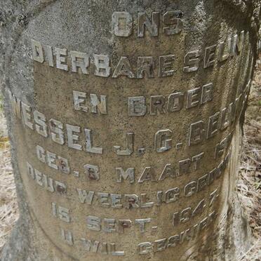 BEUKES Wessel J.G. 1911-1947 