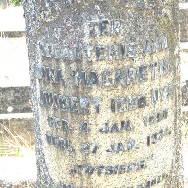 JOUBERT Dina Magaretha nee UYS 1898-1934