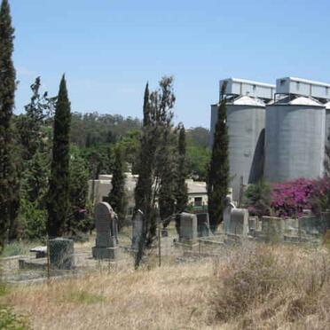 1. Overview of graveyard near Heidelberg, Cape