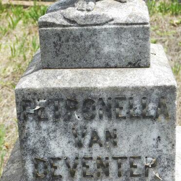 DEVENTER Petronella, van
