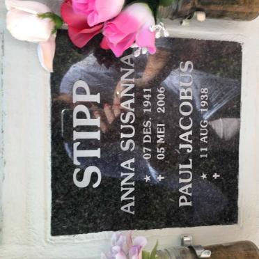 STIPP Paul Jacobus 1938- &amp; Anna Susanna 1941-2006