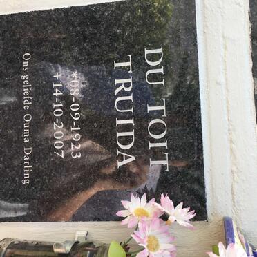 TOIT Truida, du 1923-2007