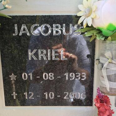 KRIEL Jacobus 1933-2006