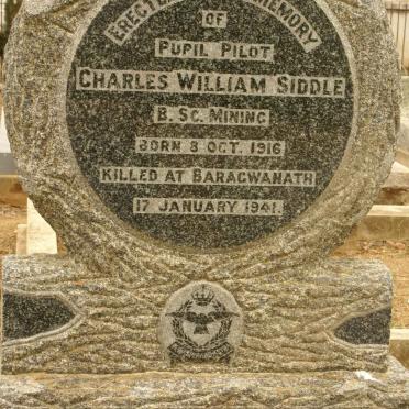 SIDDLE Charles William 1916-1941