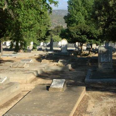 Western Cape, ROBERTSON, Main cemetery