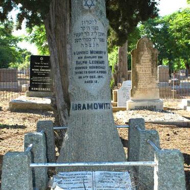 ABRAMOWITZ Ralph Leonard -1941