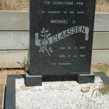CLAASSEN Michael J. 1897-1967