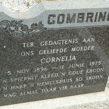COMBRINCK Cornelia 1896-1975