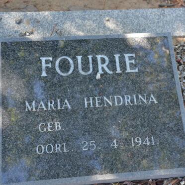 FOURIE Maria Hendrina -1941