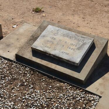 GROENEWALD C.J. 1885-1945