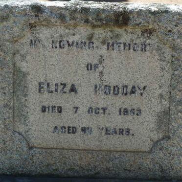 HOBDAY Eliza -1953