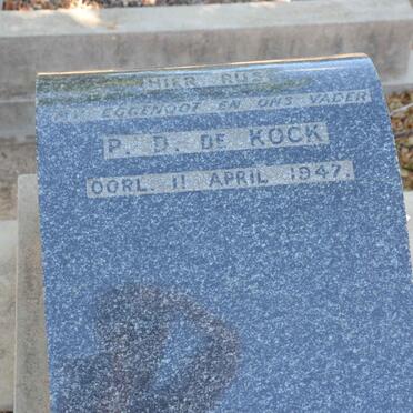 KOCK P.D., de -1947