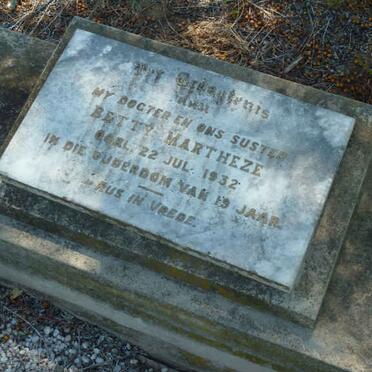 MARTHEZE Betty -1932