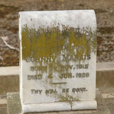 MARAIS Johnny 1912-1928