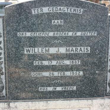 MARAIS Willem J. 1887-1952