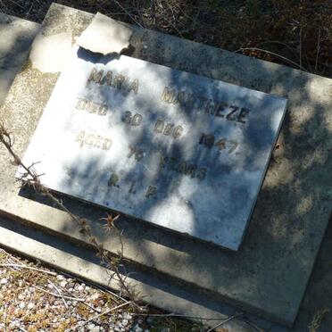 MARTHEZE Maria -1947