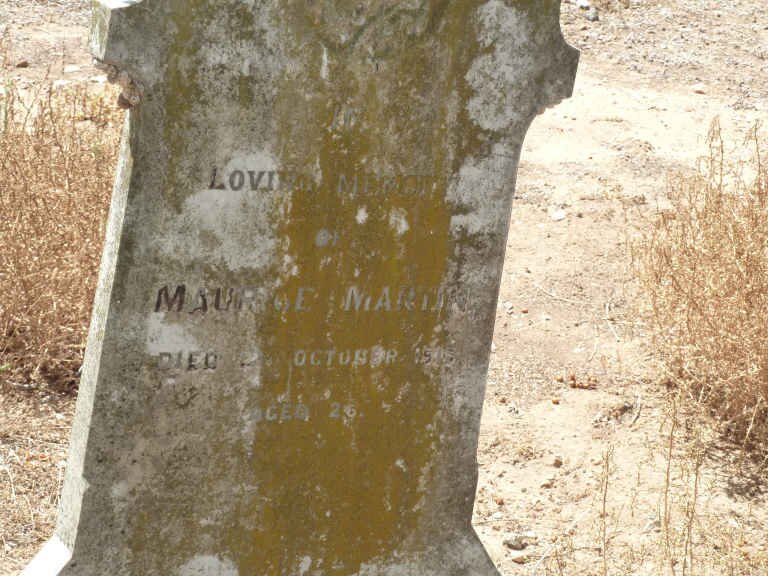 MARTIN Maurice -1915