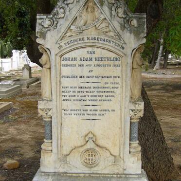 NEETHLING Johan Adam 1825-1900 &amp; Helena Catharina GERMISHUIS 1830-1923