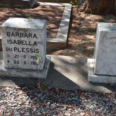 PLESSIS Barbara Isabella, du 199?-199? :: DU PLESSIS Anita